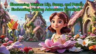 Lily and the Magic Flower | Short Kid Story Lily's Magical Garden Adventure #stories #kidsstory