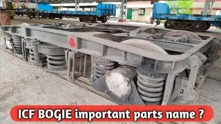 ICF BOGIE parts name | Parts of ICF BOGIE | ICf trolley parts name | ICF BOGIE