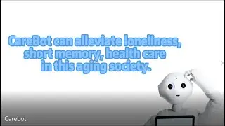 Carebot for the elderly