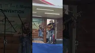 Gracie Terry and Stanley Widener,  Youth Fiddle Elk Creek Fiddler's  Convention 2022