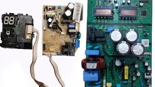 Samsung inverter AC PCB repair and service Outdoor not working #shortvideo #automobile #shots 