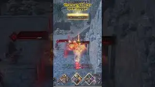 throne and liberty spear/dagger #pvp #throneandliberty #siege #mmorpg #gaming #games