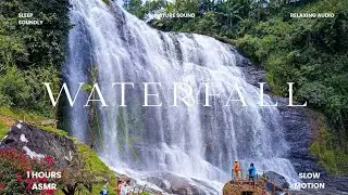 Sleep Now: 1 Hour Waterfall ASMR | Pure Nature Sounds for Deep Sleep, Tropical West Java Indonesia