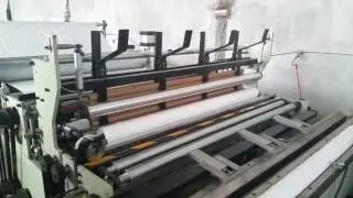 Automatic small toilet paper machine production line