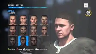 NHL 16 Be A Pro - Player Making / Customization