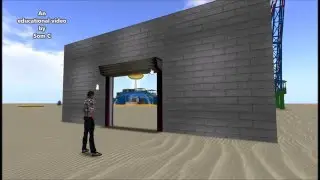 BUILD A DRAGGABLE SHUTTER DOOR FOR YOUR SHOP OR GARAGE IN OPNSIM OR SECONDLIFE
