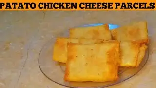 PATATO CHICKEN CHEESE PARCELS RECIPE |# COOKING WITH SARA SIDDIQUE.