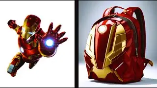 BACKPACK but All SUPERHERO Version (MARVEL & DC )