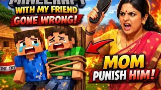 Minecraft with my friend | gone wrong 🤯