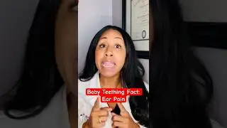 Baby Teething Fact: Ear Pain Explained #shorts