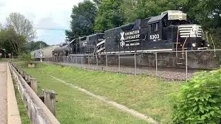 Dover and Delaware river RP-2 at Hackettstown station 7/14/22