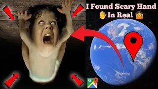 I Found Scary Hand 🤷 Reel On Google Earth 4D Maps🌏#googleearth #googlemaps #vairalvideo 