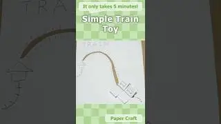 I'll show you how to make a secret Train toy!!