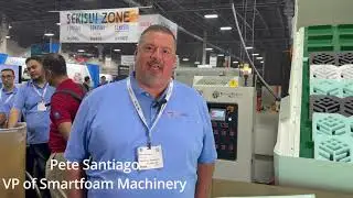 Worldwide Foam Interviews Smartfoam Machinery at Foam Expo 2023