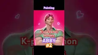 케데헌 ABBY그리기_2/Painting KDH ABBY_2#drawing#그림#Time Lapse#painting#KPOPDEMONHUNTERS#SAJABOYS#ABBY#케데헌
