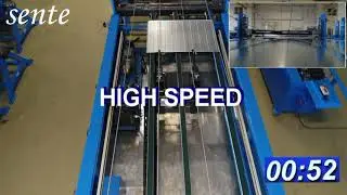 Sente Makina - ''Fully Automatic Ducting Machine '' / ''Kendinden Flanşlı Kare Kanal Makinası''