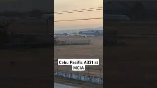 Cebu Pacific A321 at MCIA #aviation #travel #avgeek #plane #flight #fly #airplane
