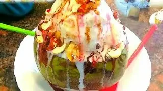 Exploring Kasaragod Most Trending Dilwale Tender Coconut ice cream |  Pondam Dilwale