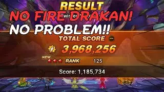 G3 F2P Teams 3.9M Total Score For The New Temple Of Chaos! (NO FIRE DRAKAN WARRIOR!) - Summoners War