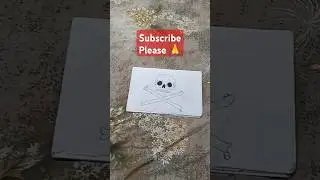 Art of Skeleton head 👍 #short #subscribe #drawing#art #skeleton head