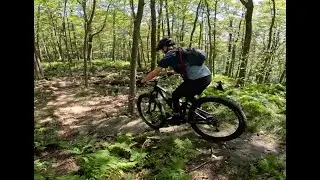 Deep Creek Lake Mountain Biking!