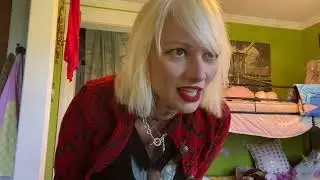 DRACULA CLOTHING REVIEW: Autumn coat w/hood & blouse 🧛&zwj;♀️