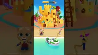 Ginger&rsquo;s Epic Sandcastle 🏖️ Talking Tom Jetski 2
