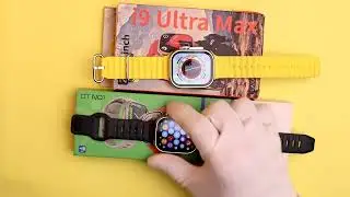 i9 Ultra Max vs DT8 Ultra Smart Watch Boot Speed Comparison