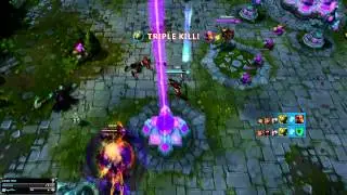 League of Legends - Akali penta kill