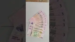 Cook Island 3 Dollars Animal Theme @worldcurrencyhunt #unboxing #rare #papermoney #currency #coin