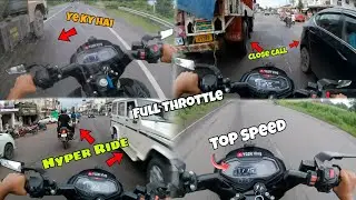 Full Throttle Hyper Ride 🥵 Close Call!!Ye Ky Hua 🫨
