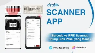 Barcode vs RFID Scanner: Mana yang Lebih Cepat untuk Hitung Stok Bisnis Retail?