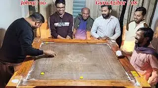 নিউ কারাম টুর্নামেন্ট ২০২৬ জনি কুষ্টিয়া বনাম আজীবর গুরু 1st রাউন্ড, 2nd game #games #gaming #carrom