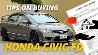PAANO BUMILI NG CIVIC FD?| TIPS FROM PERSONAL EXPERIENCE