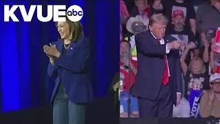 Harris and Trump campaign in western swing states 5 days out from Election Day