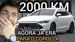 BYD REGISTRA NOVO MODELO BARATO NO BRASIL:QIN PLUS