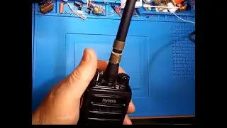 Радиостанция Hytera_DP-505 хрипит и тихо 