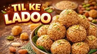Til Ke Ladoo Recipe | Winter Special Sweet | Mridula&rsquo;s Kitchen