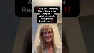 Hospital Won&rsquo;t Let Your Family Stay? Do This&hellip;