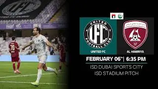 United FC 🆚 Al Hamriya | First Division league 2025-2026