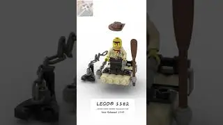 LEGO&reg; 1182 ADVENTURERS-DESERT: Adventurers Raft Year Released 1999