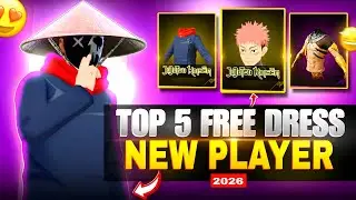 NEW 😱 PLAYER GOD LEVEL DRESS COMBINATION IN FREE FIRE 🔥 | NO 😱 TOP UP DRESS COMBINATION | XZRT |
