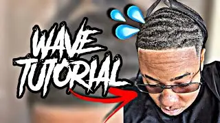 HOW TO GET 360 WAVES FOR BEGINNERS | PRODUCTS & BRUSH