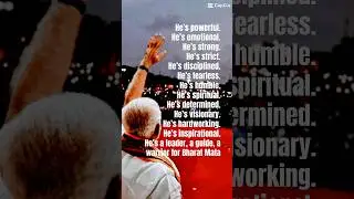 He&rsquo;s a warrior for Bharat Mata Modi 76th Birthday #modibirthdayspecial #modi