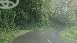 ❣️Car driving in rainy season on hills😱Barsat ke mausam me pahad pe driving🥹