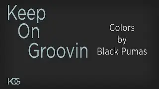 Colors by Black Pumas | Backing Track