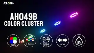 COLOR CLUSTER 48*8W RGBW 4in1 LEDS LED Wall washer light