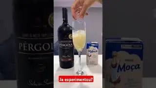Leite condensado, lim&atilde;o, gelo e vinho  #receitas #ideiasbrilhantes #diy