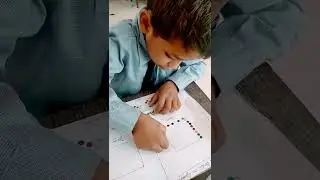 Paste bindi on square shape