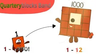 Quarteryblocks Band 1-1000 (1-12 or 1-64) - Series